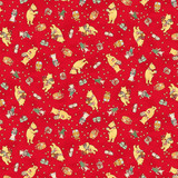 *Christmas at Pooh Corner Minky